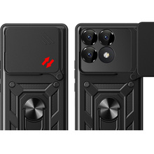 Чехол BECOVER Military для Poco F6 Pro Black (712166)