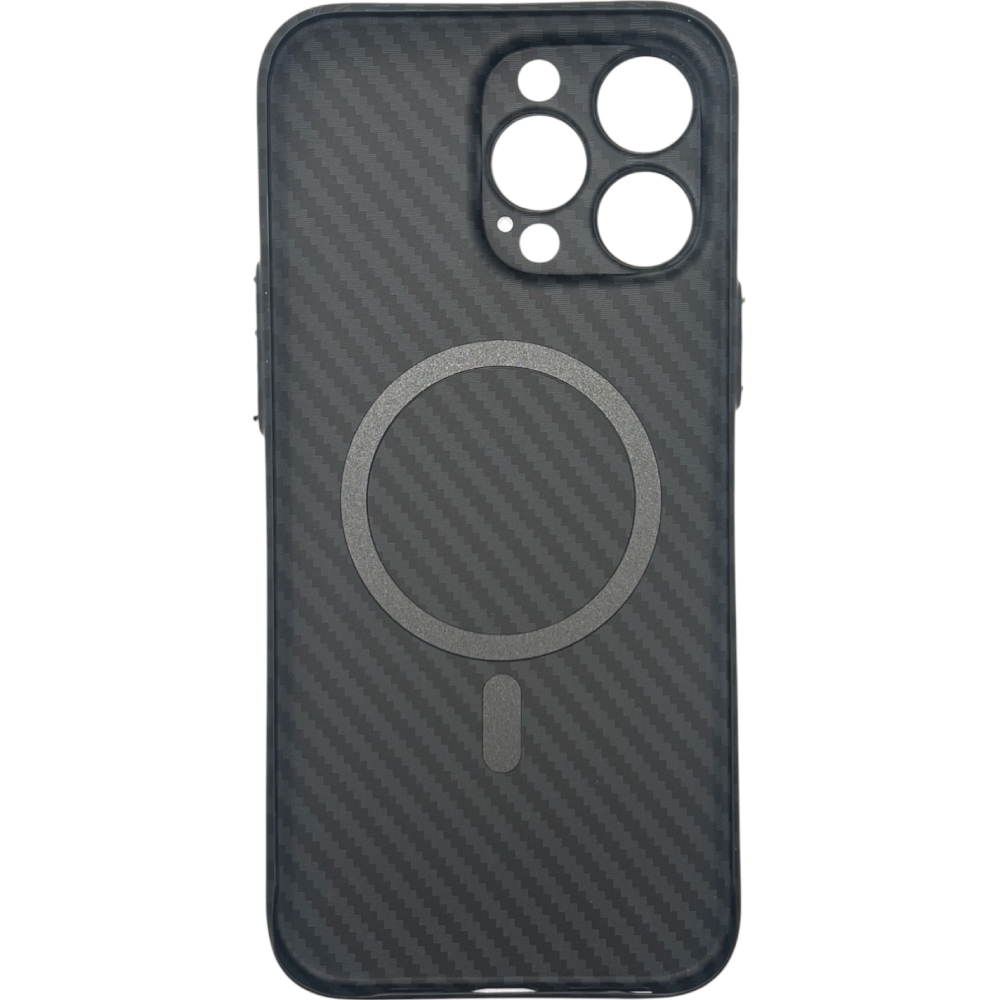 Чохол BECOVER Carbonite Case MagSafe для Apple iPhone 16 Pro Max Black (712069) Сумісність за моделлю Apple iPhone 16 Pro Max