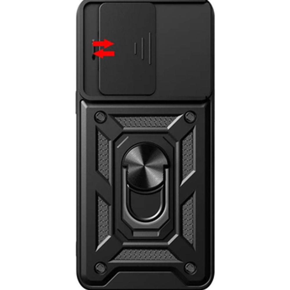 Чохол BECOVER Military для Tecno Camon 30 CL6 Black (712170) Матеріал силікон