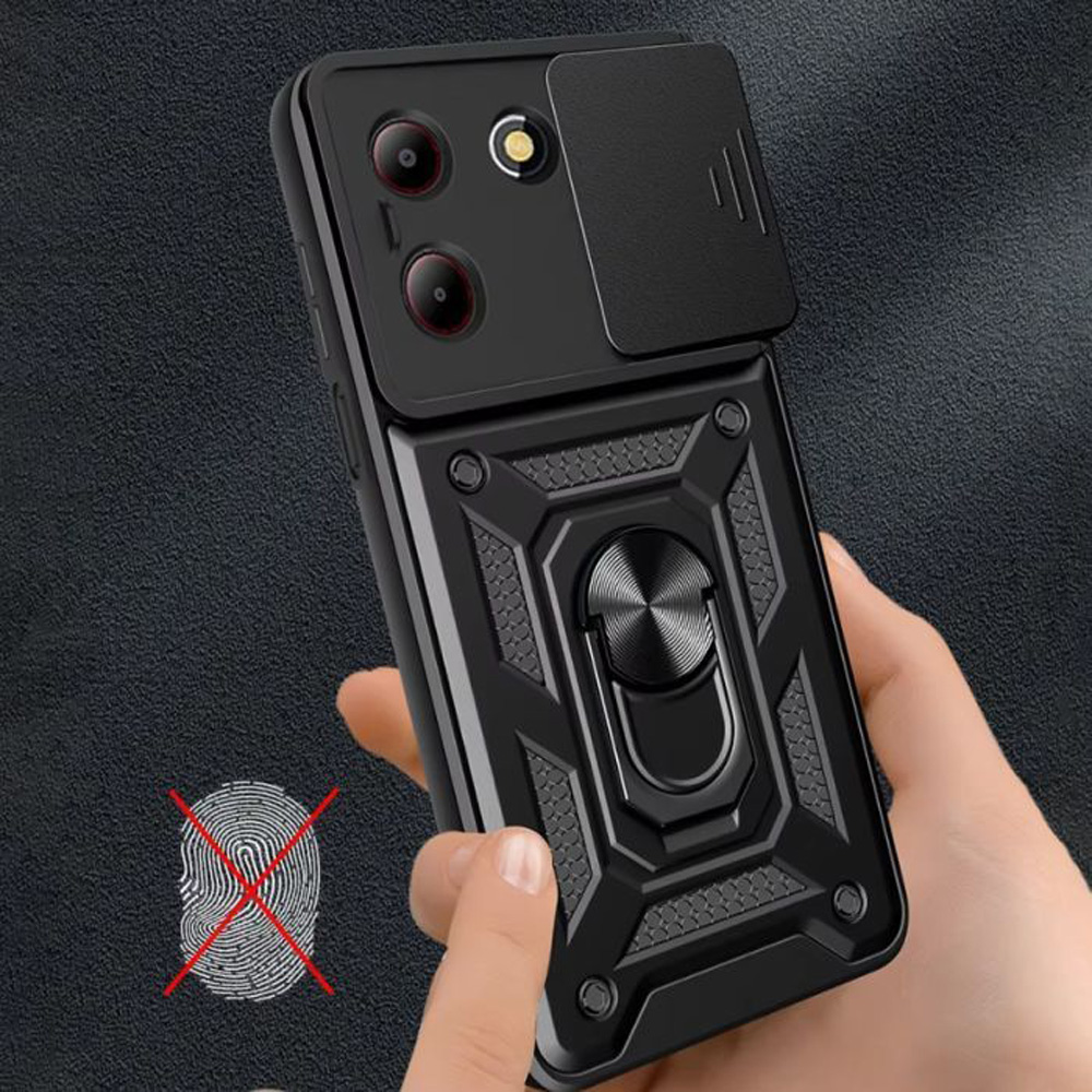 Чохол BECOVER Military для ZTE Blade A54 Black (712172) Тип чохол-накладка