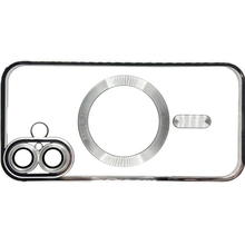 Чохол BECOVER Chrome Case MagSafe для Apple iPhone 16 Silver (712073)