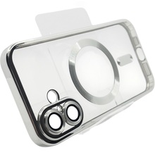 Чохол BECOVER Chrome Case MagSafe для Apple iPhone 16 Silver (712073)
