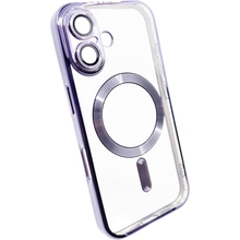 Чохол BECOVER Chrome Case MagSafe для Apple iPhone 16 Purple (712074)