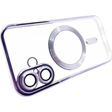 Чохол BECOVER Chrome Case MagSafe для Apple iPhone 16 Purple (712074)