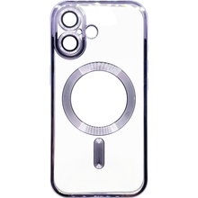 Чохол BECOVER Chrome Case MagSafe для Apple iPhone 16 Purple (712074)
