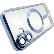 Чехол BECOVER Chrome Case MagSafe для Apple iPhone 16 Plus Sierra Blue (712077)