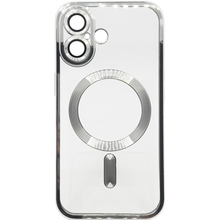 Днепр - Чехол BECOVER Chrome Case MagSafe для Apple iPhone 16 Plus Silver (712078)