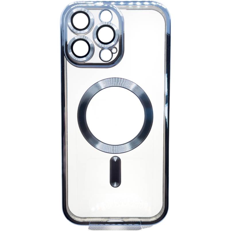 Чехол BECOVER TPU Chrome Case (MagSafe) для Apple iPhone 16 Pro Sierra Blue (712082) Чехол BECOVER TPU Chrome Case (MagSafe) для Apple iPhone 16 Pro Sierra Blue (712082)