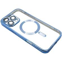 Чехол BECOVER TPU Chrome Case (MagSafe) для Apple iPhone 16 Pro Sierra Blue (712082)