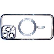 Чехол BECOVER TPU Chrome Case (MagSafe) для Apple iPhone 16 Pro Sierra Blue (712082)