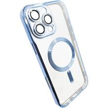 Чехол BECOVER TPU Chrome Case MagSafe для Apple iPhone 16 Pro Max Sierra Blue (712087)