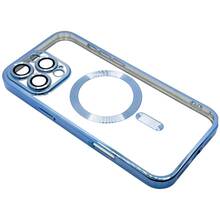 Чехол BECOVER TPU Chrome Case MagSafe для Apple iPhone 16 Pro Max Sierra Blue (712087)