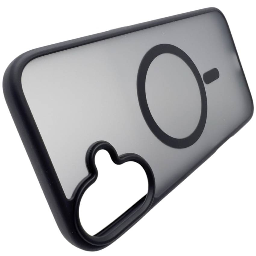 Чехол BECOVER Metal Buttons Case MagSafe для Apple iPhone 16 Black (712090) Совместимость по модели Apple iPhone 16