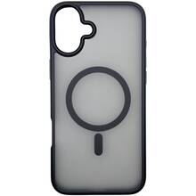 Днепр - Чехол BECOVER Metal Buttons Case MagSafe для Apple iPhone 16 Black (712090)