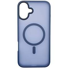 Чохол BECOVER Metal Buttons Case MagSafe для Apple iPhone 16 Plus Blue (712094)