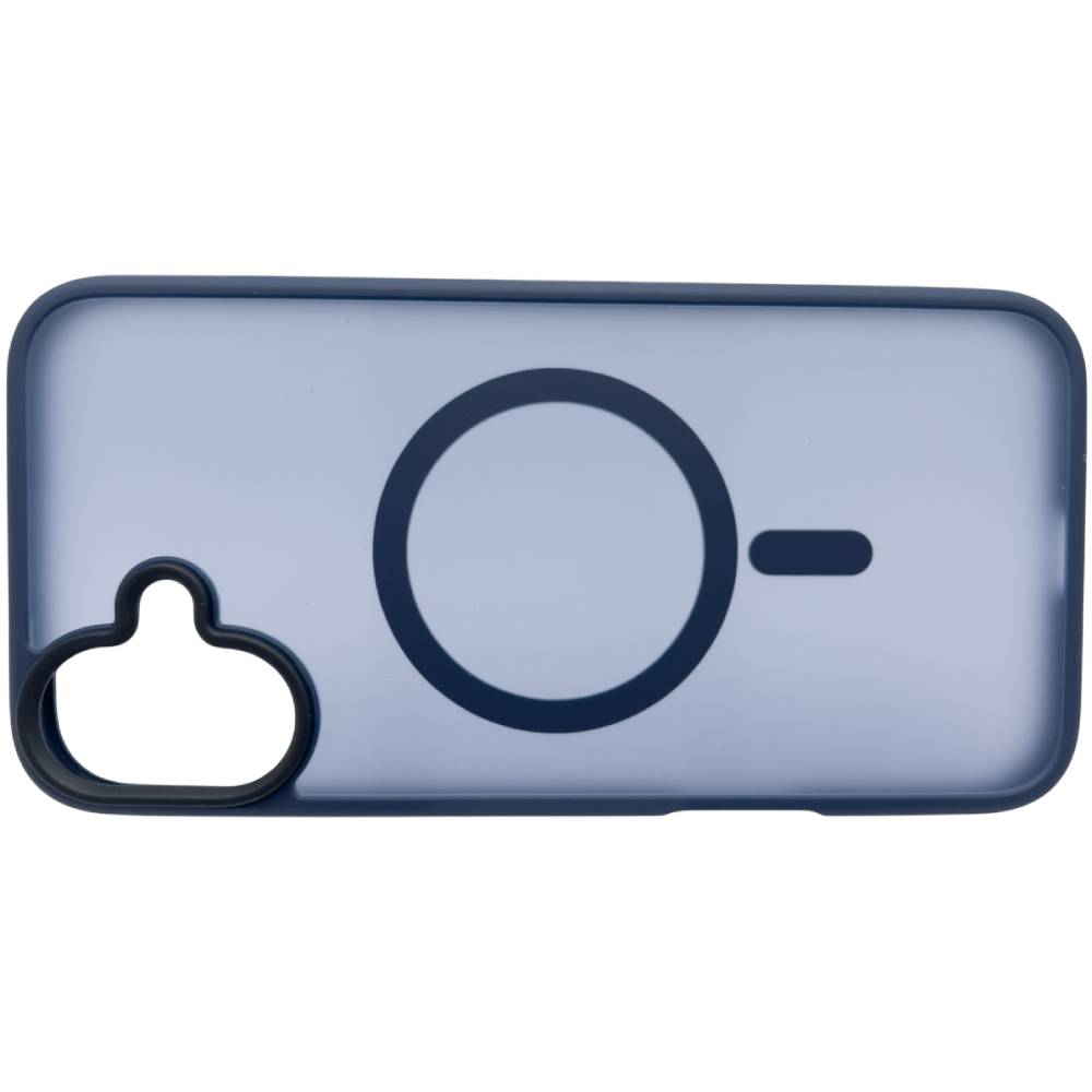 Чехол BECOVER Metal Buttons Case MagSafe для Apple iPhone 16 Plus Blue (712094) Совместимость по модели Apple iPhone 16 Plus