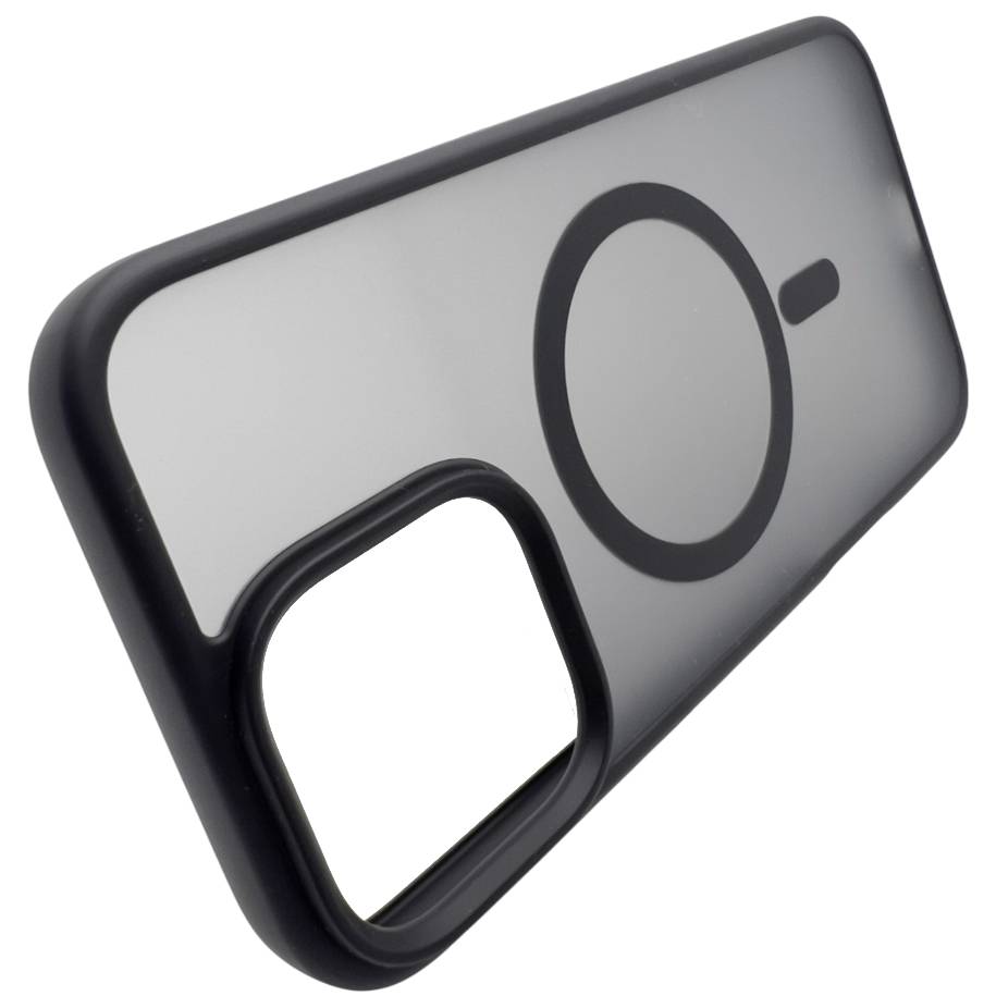 Чехол BECOVER Metal Buttons Case MagSafe для Apple iPhone 16 Pro Black (712096) Совместимость по модели Apple iPhone 16 Pro