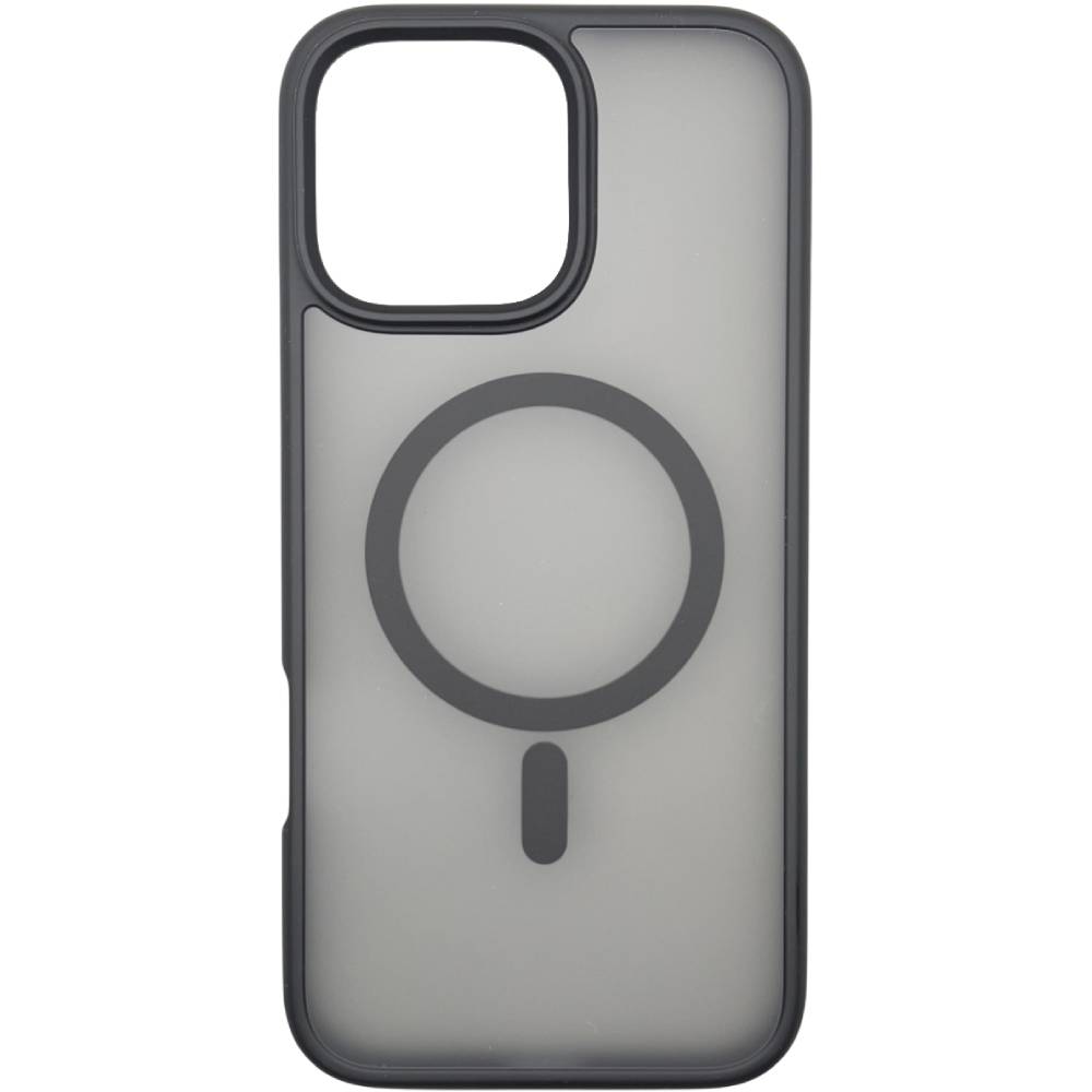 Чехол BECOVER Metal Buttons Case MagSafe для Apple iPhone 16 Pro Black (712096) Чехол BECOVER Metal Buttons Case MagSafe для Apple iPhone 16 Pro Black (712096)