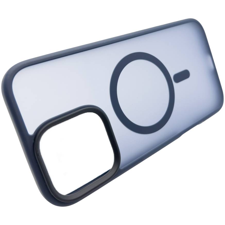 Чохол BECOVER Metal Buttons Case MagSafe для Apple iPhone 16 Pro Blue (712097) Сумісність за моделлю Apple iPhone 16 Pro