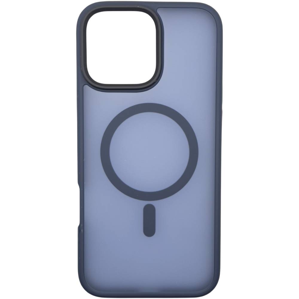 Чохол BECOVER Metal Buttons Case MagSafe для Apple iPhone 16 Pro Max Blue (712100) Чохол BECOVER Metal Buttons Case MagSafe для Apple iPhone 16 Pro Max Blue (712100)