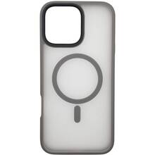 Харьков - Чехол BECOVER Metal Buttons Case MagSafe для Apple iPhone 16 Pro Max Gray (712101)