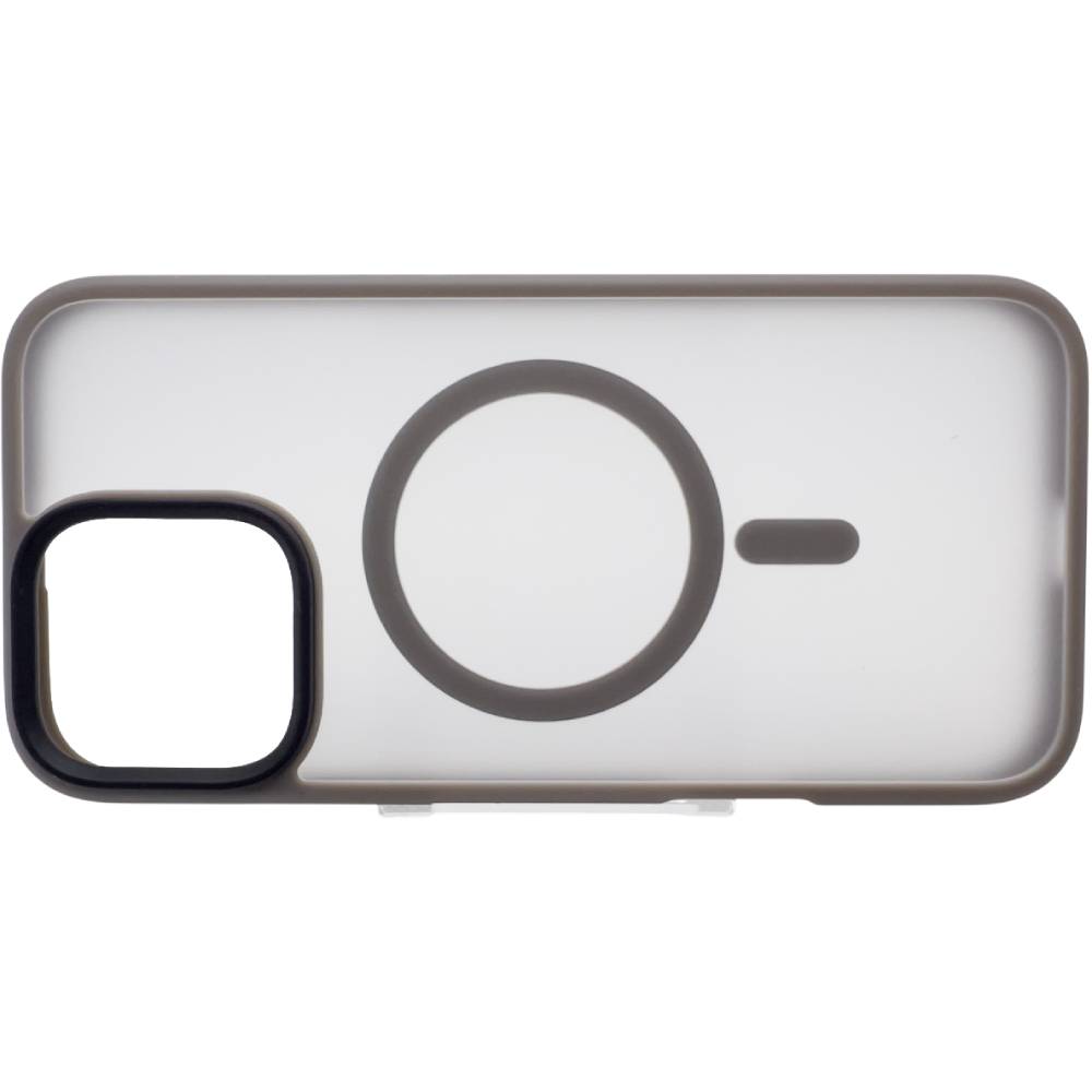 Чехол BECOVER Metal Buttons Case MagSafe для Apple iPhone 16 Pro Max Gray (712101) Совместимость по модели Apple iPhone 16 Pro Max
