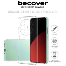 Чохол BECOVER для Xiaomi Redmi 14C 4G/Poco C75 Transparancy (712226)