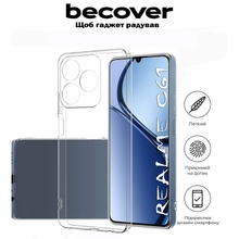 Чехол BECOVER для Realme C61 Transparancy (711900)