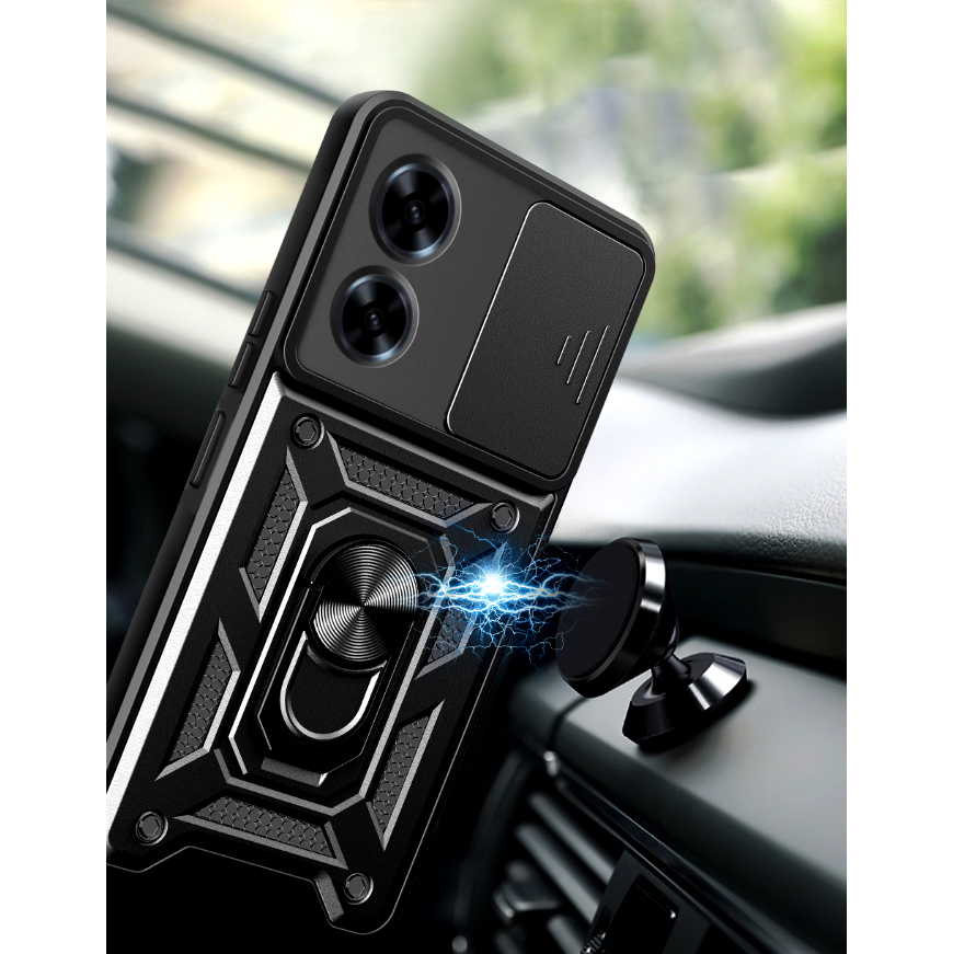 Чехол BECOVER Military для ZTE Blade A34 Black (712173) Цвет черный