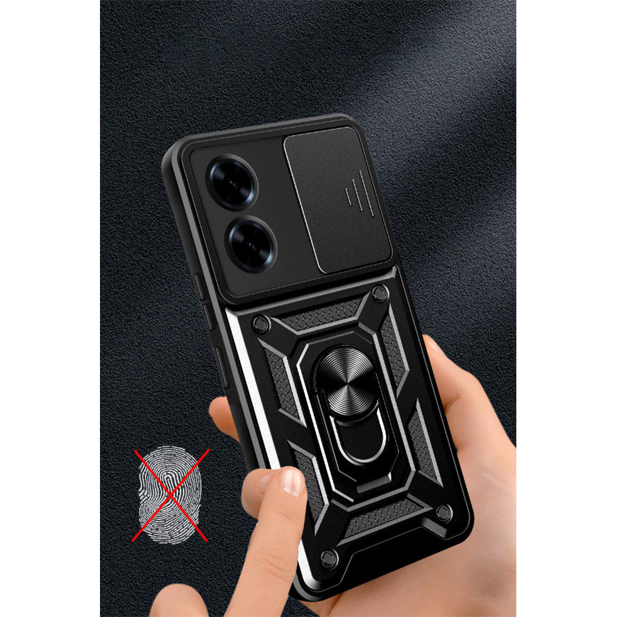 Фото Чехол BECOVER Military для ZTE Blade A34 Black (712173)