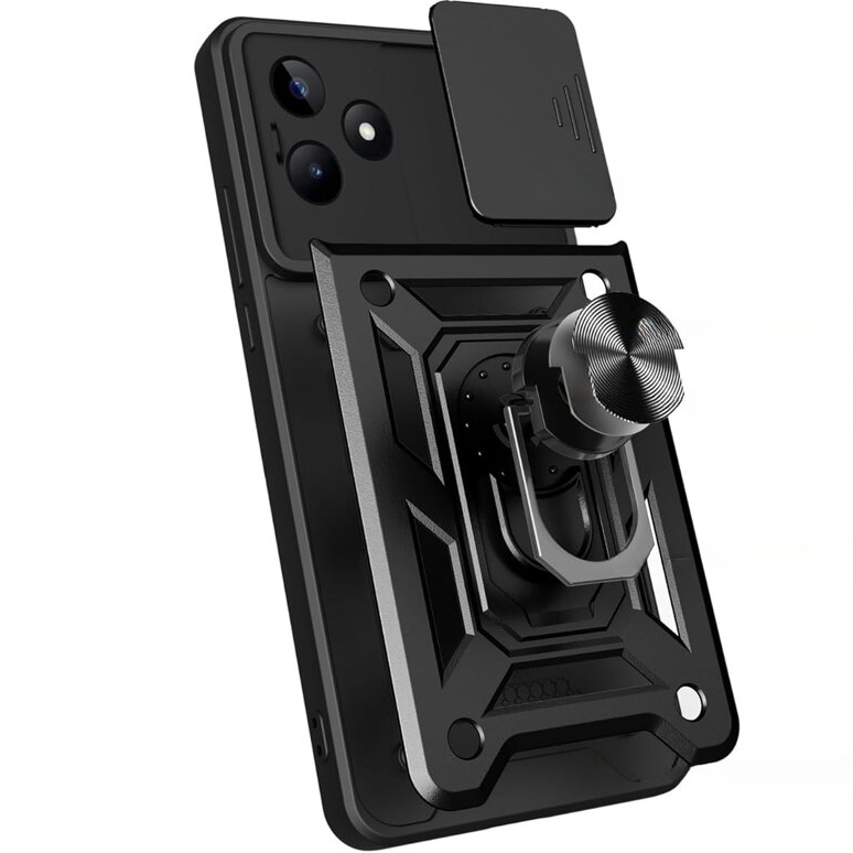 Чехол BECOVER Military для Realme C63 Black (712178) Тип чехол-накладка