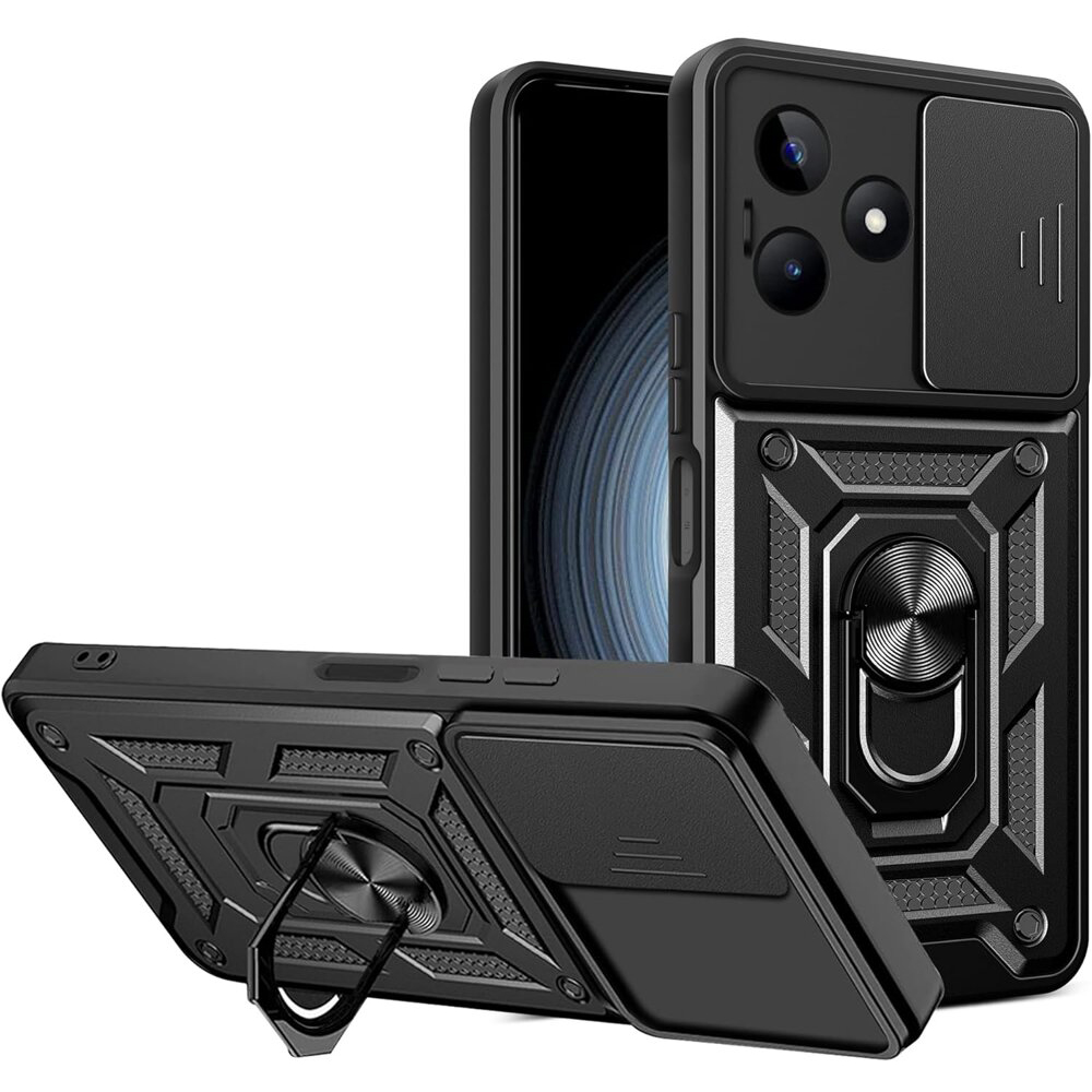 Чехол BECOVER Military для Realme C63 Black (712178) Совместимость по модели Realme C63