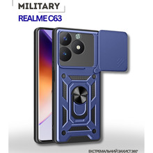 Чехол BECOVER Military для Realme C63 Blue (712179)