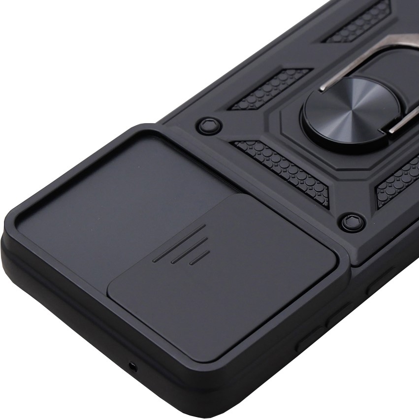 Чохол BECOVER Military для Realme Note 50 Black (712182) Матеріал метал