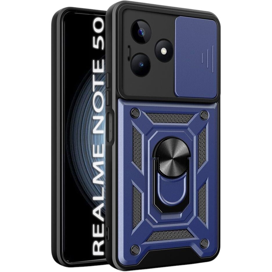 Чехол BECOVER Military для Realme Note 50 Blue (712183) Совместимость по модели Realme Note 50 