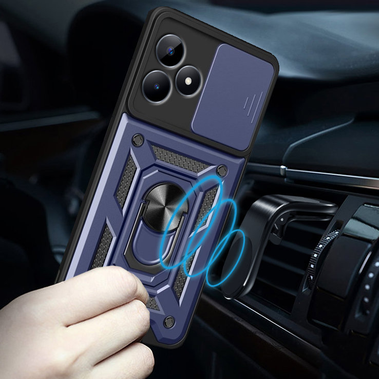 Внешний вид Чехол BECOVER Military для Realme Note 50 Blue (712183)