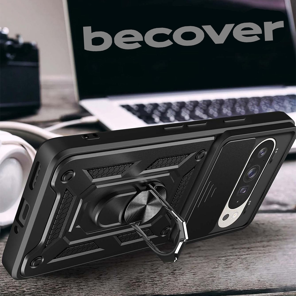 Чехол BECOVER Military для Google Pixel 9 Pro Black (712186) Цвет черный