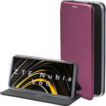 Чохол BECOVER Exclusive для ZTE Nubia V60 Red Wine (712191)