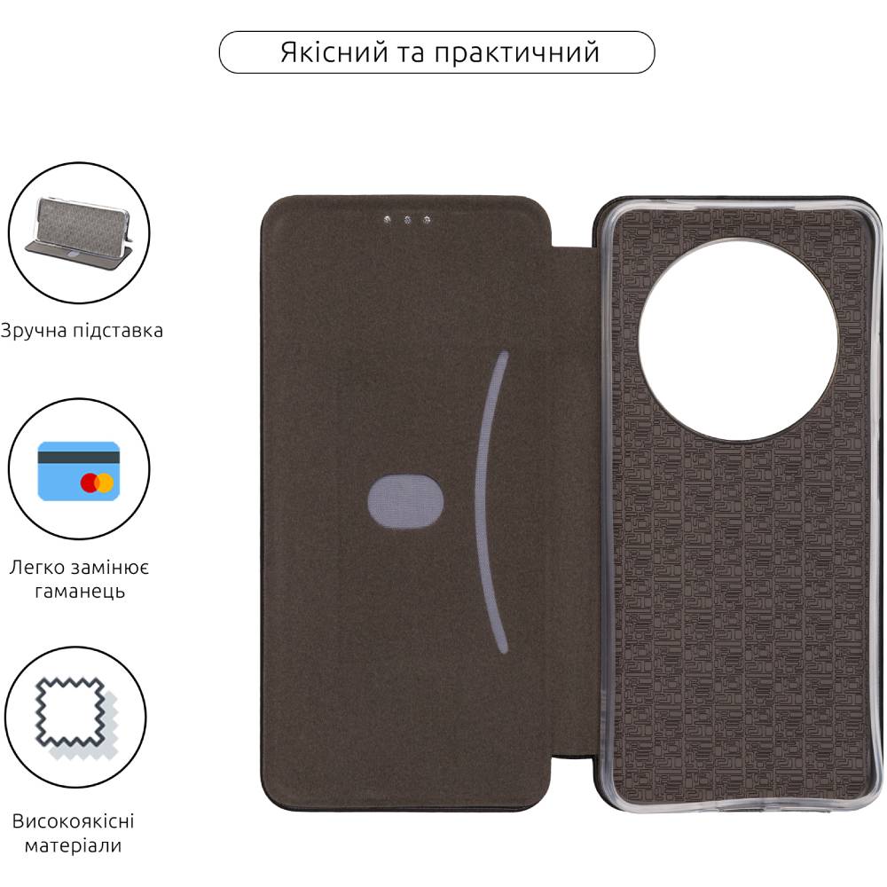 Чохол ARMORSTANDART G-Case для Xiaomi Poco M7 5G Black (ARM85158) Тип чохол-книжка