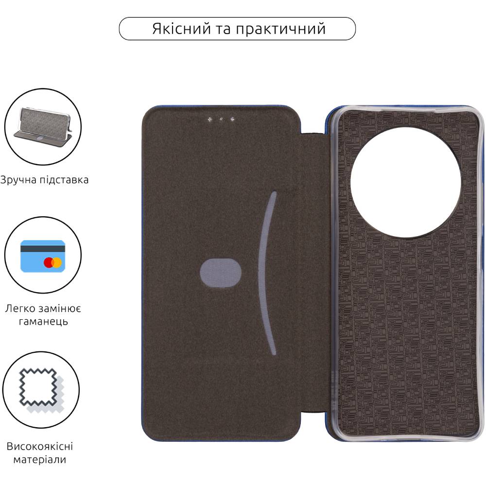 Чехол ARMORSTANDART G-Case для Xiaomi Poco M7 5G Blue (ARM85366) Тип чехол-книжка