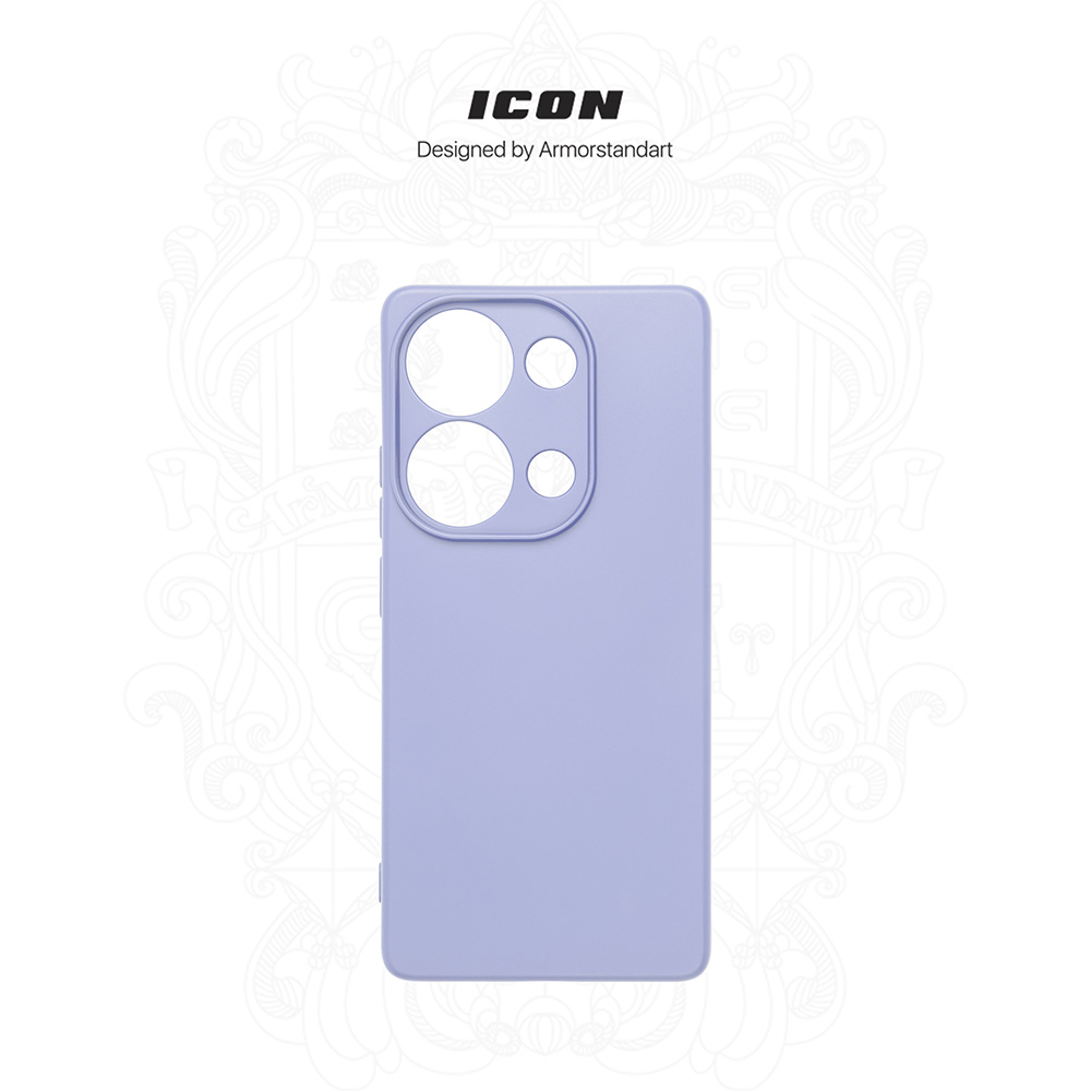 Чехол ARMORSTANDART ICON для Xiaomi Redmi Note 14S 4G Camera cover Lavender (ARM82011) Тип чехол-накладка