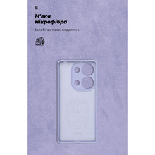 Чехол ARMORSTANDART ICON для Xiaomi Redmi Note 14S 4G Camera cover Lavender (ARM82011)