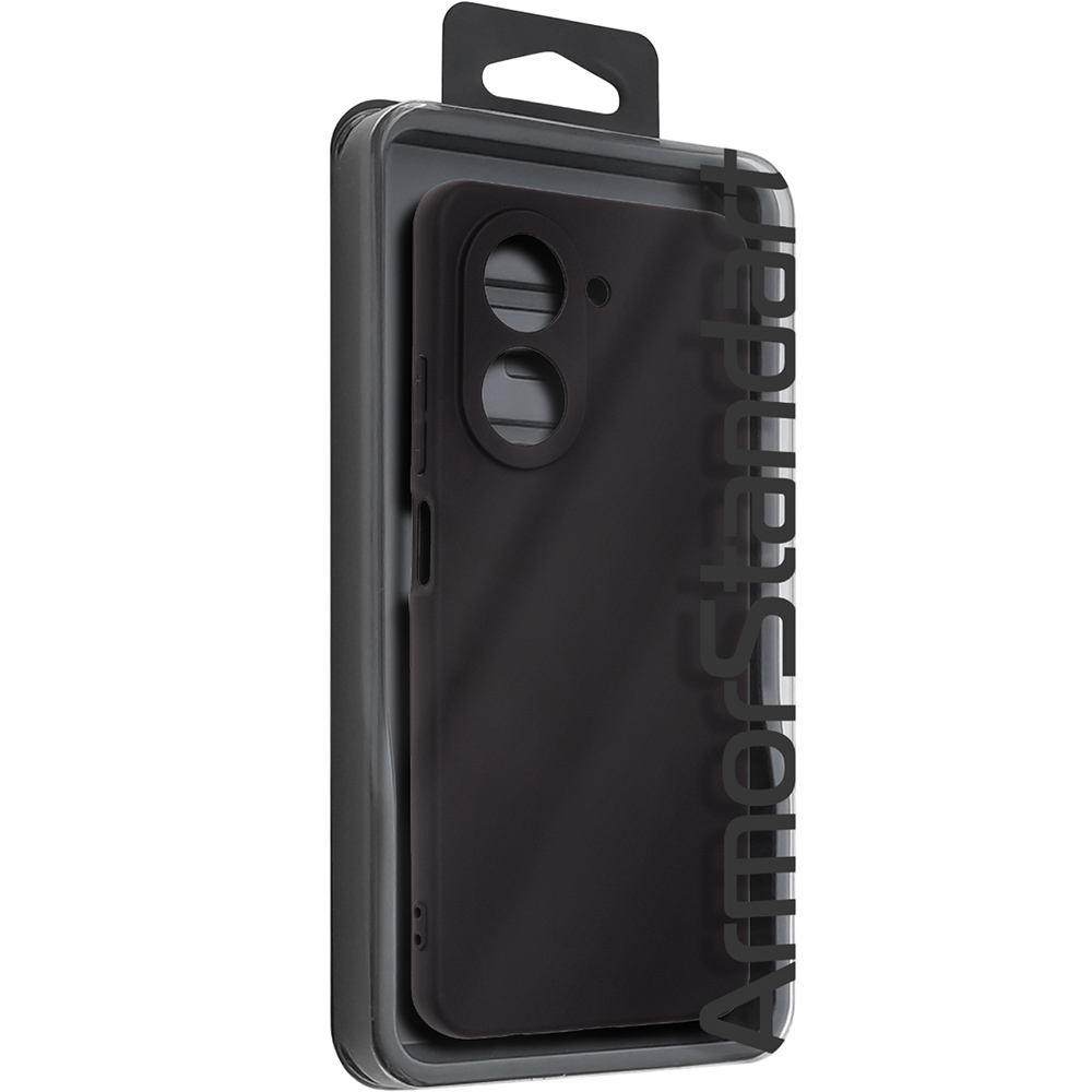 Чехол ARMORSTANDART Matte Slim Fit для Xiaomi Poco C71 4G Camera cover Black (ARM84710) Материал полиуретан