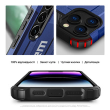 Чехол ARMORSTANDART Panzer для Xiaomi Poco M7 5G Dark Blue (ARM85171)