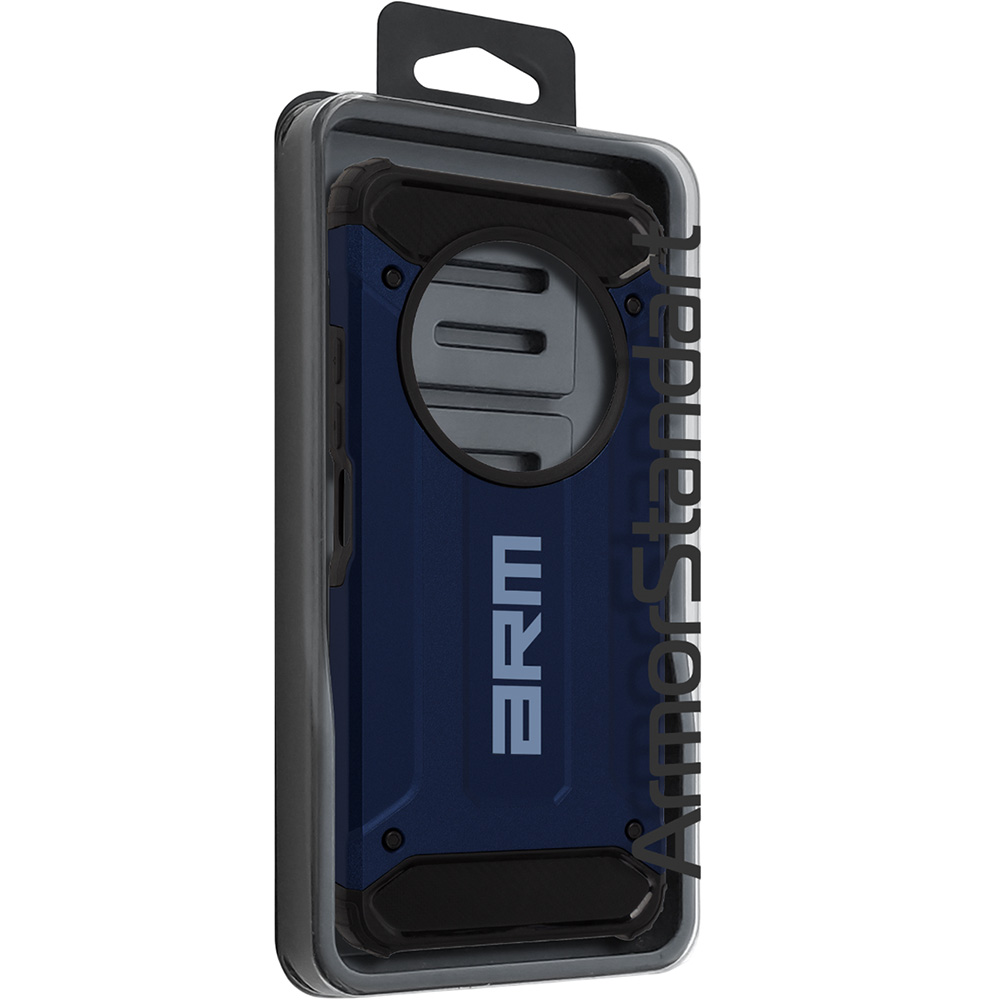Фото Чехол ARMORSTANDART Panzer для Xiaomi Poco M7 5G Dark Blue (ARM85171)