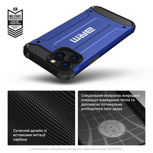 Чехол ARMORSTANDART Panzer для Xiaomi Poco M7 5G Dark Blue (ARM85171)