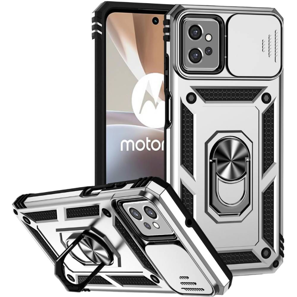 Чехол BECOVER Military для Motorola Moto G32 Silver (708181) Совместимость по модели Motorola Moto G32