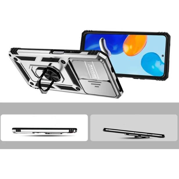 Чехол BECOVER Military для Motorola Moto G32 Silver (708181) Тип чехол-накладка