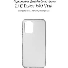 Чехол BECOVER ZTE Blade V40 Vita Transparancy (708655)