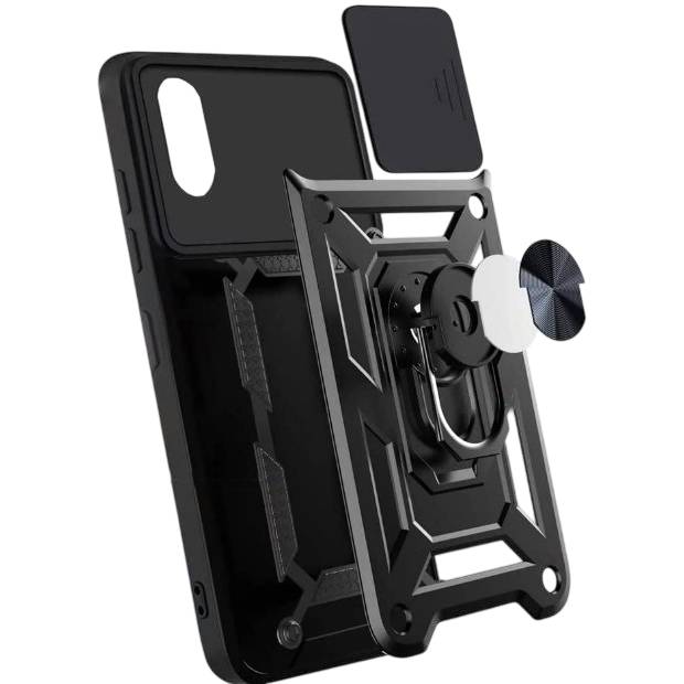 Чехол BECOVER Military для Google Pixel 6A Black (708824) Тип чехол-накладка